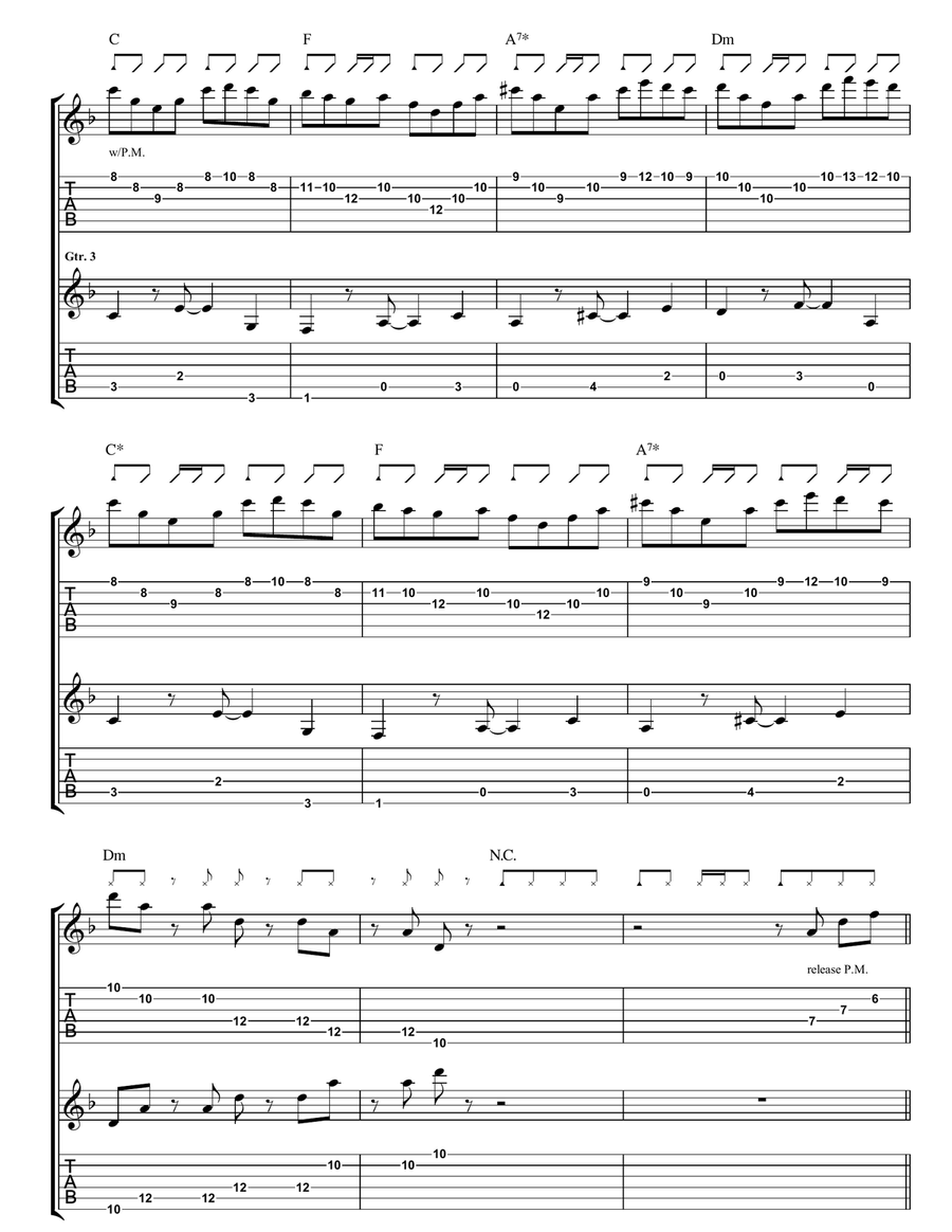 Vikingman Vikingman Acoustic Guitar scores gallery preview page 4