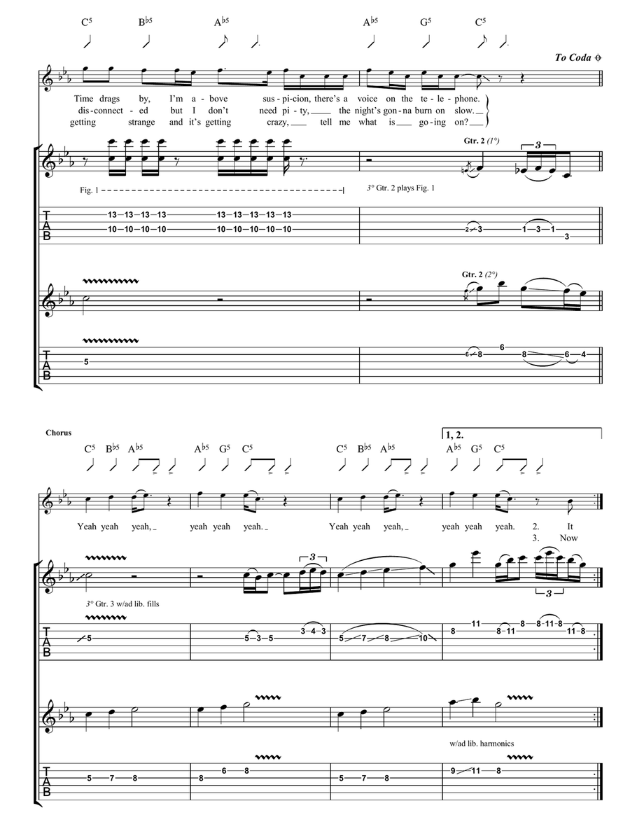 Philby Philby Electric Guitar scores gallery preview page 4