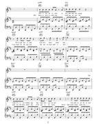 Time To Pretend Piano, Vocal, Guitar scores gallery preview page 3