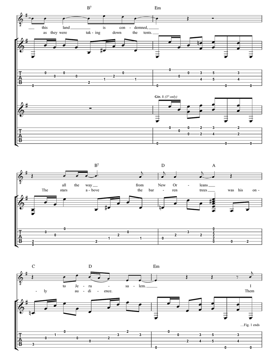 Blind Willie McTell Blind Willie McTell Acoustic Guitar scores gallery preview page 2