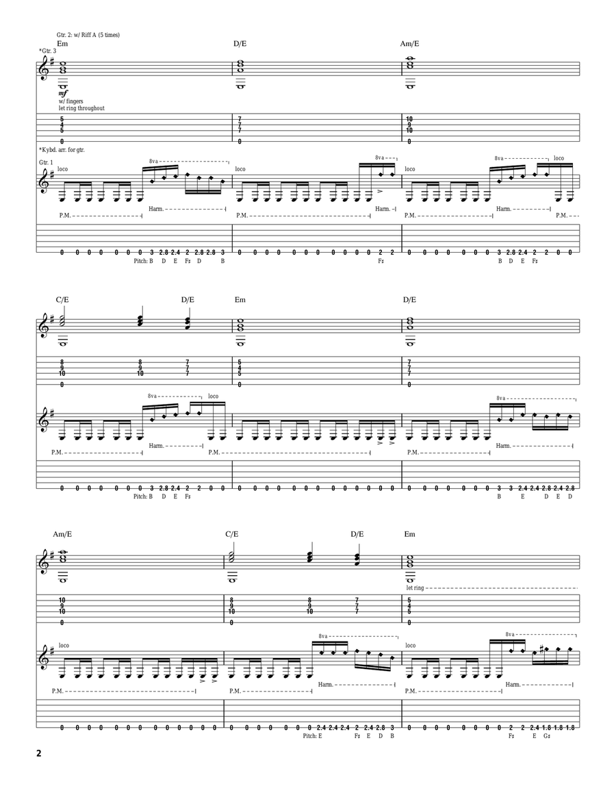 Seven Wishes Seven Wishes Acoustic Guitar scores gallery preview page 2