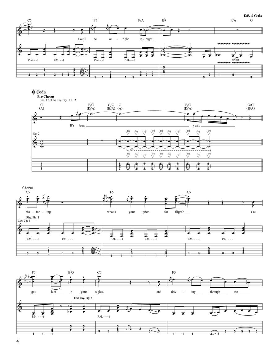 Sister Christian Sister Christian Acoustic Guitar scores gallery preview page 4