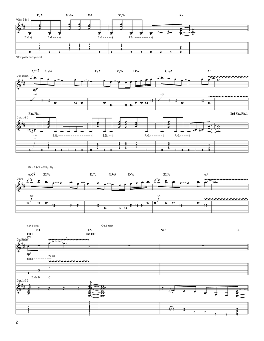 (You Can Still) Rock In America Acoustic Guitar scores gallery preview page 2