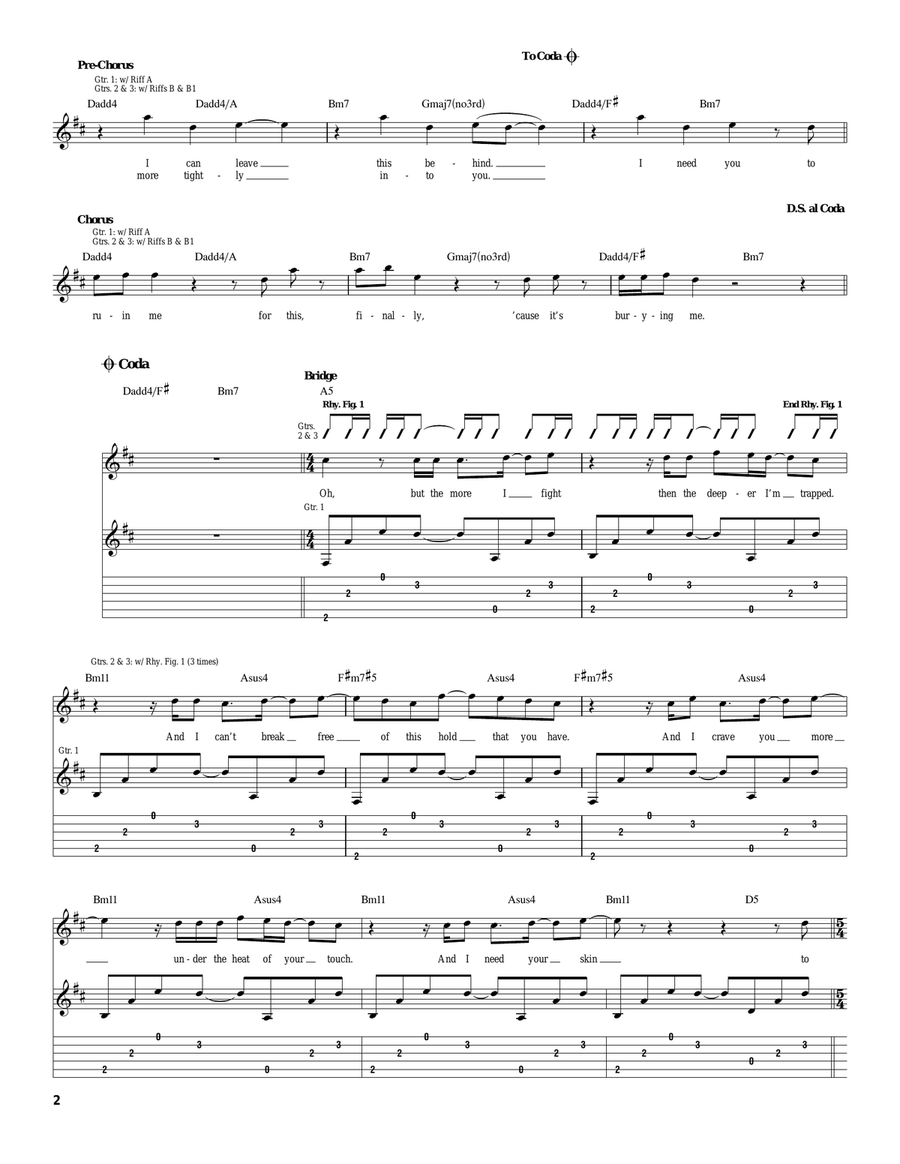 Clean Breaks Clean Breaks Acoustic Guitar scores gallery preview page 2