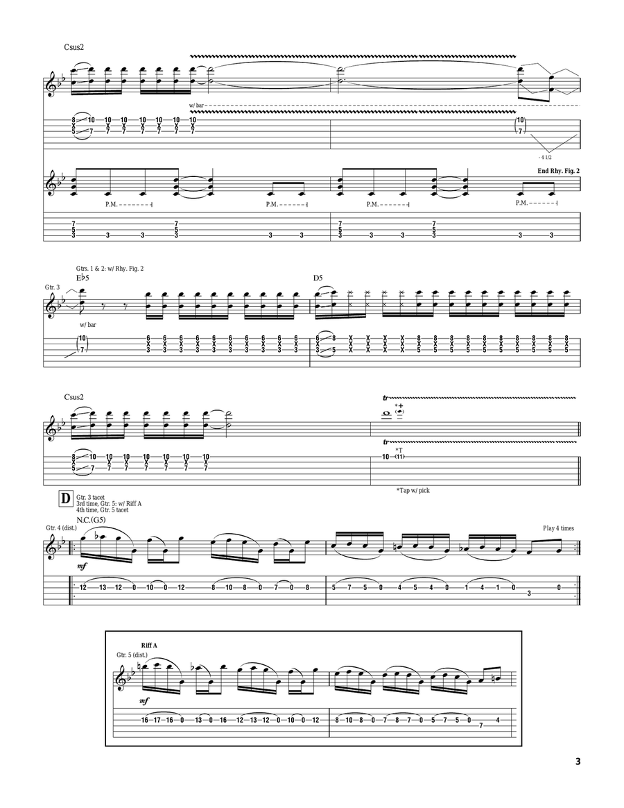 Belly Dancer Belly Dancer Acoustic Guitar scores gallery preview page 3