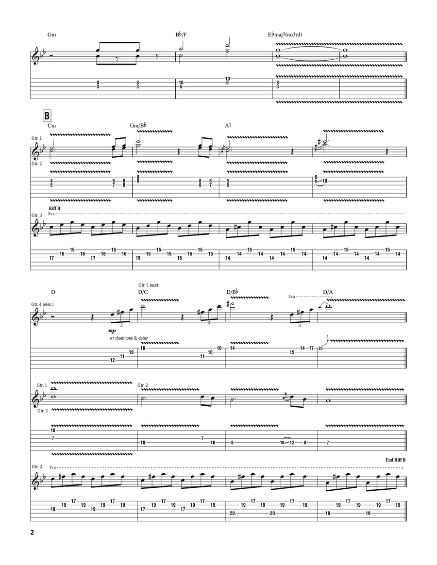 Chords Of Life Chords Of Life Acoustic Guitar scores gallery preview page 2