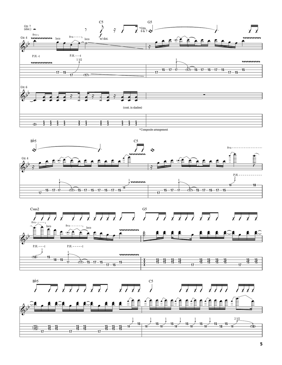 Chords Of Life Chords Of Life Acoustic Guitar scores gallery preview page 5