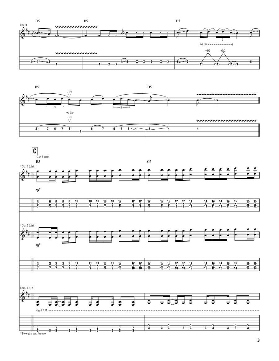 Mind Storm Mind Storm Acoustic Guitar scores gallery preview page 3