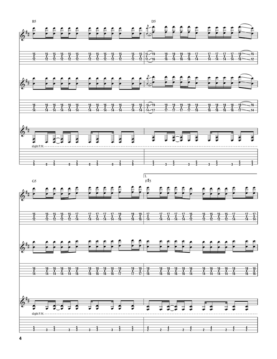 Mind Storm Mind Storm Acoustic Guitar scores gallery preview page 4