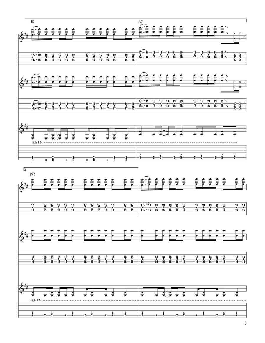 Mind Storm Mind Storm Acoustic Guitar scores gallery preview page 5