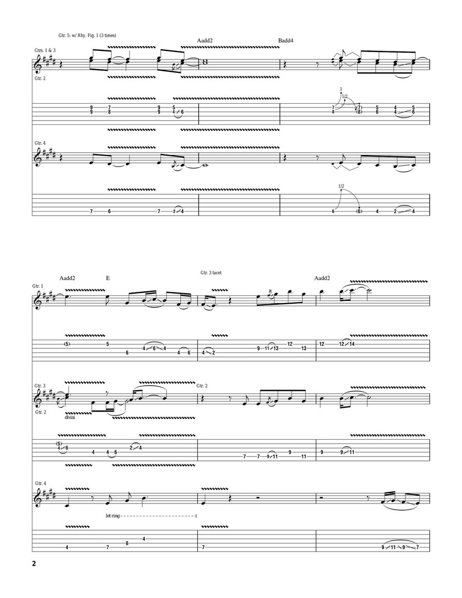 You Saved My Life You Saved My Life Acoustic Guitar scores gallery preview page 2