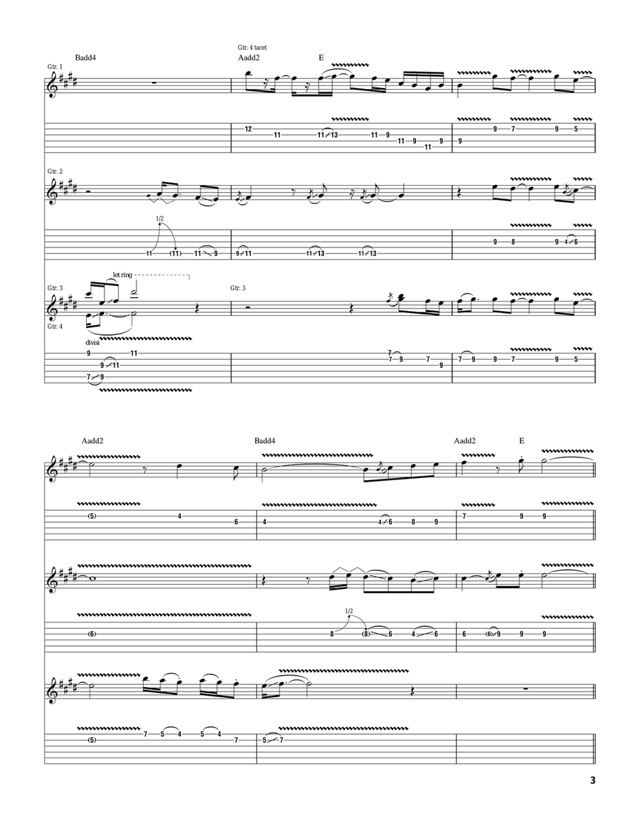 You Saved My Life You Saved My Life Acoustic Guitar scores gallery preview page 3