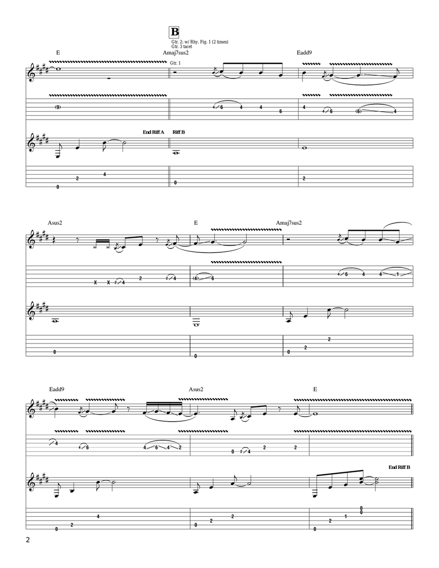 Just Look Up Just Look Up Acoustic Guitar scores gallery preview page 2