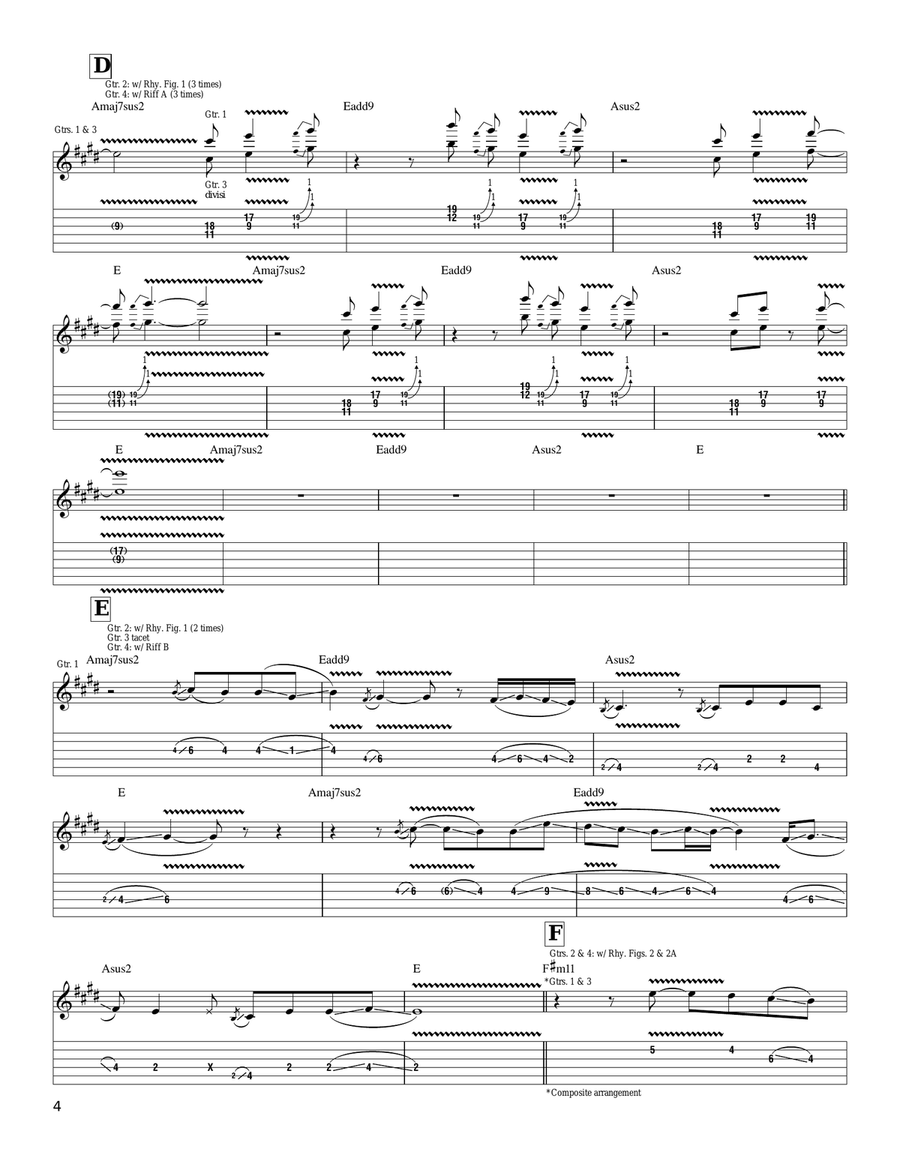 Just Look Up Just Look Up Acoustic Guitar scores gallery preview page 4
