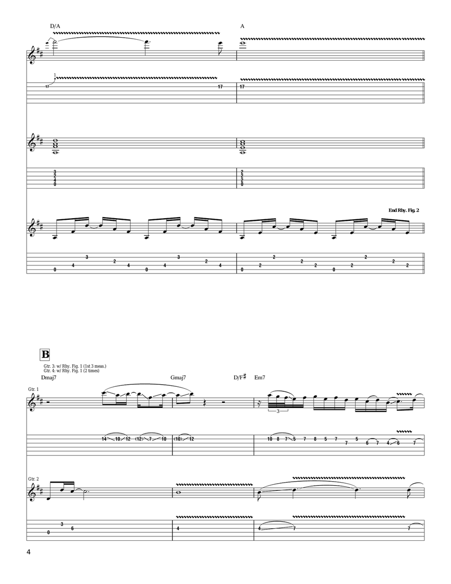 A Love Eternal A Love Eternal Acoustic Guitar scores gallery preview page 4