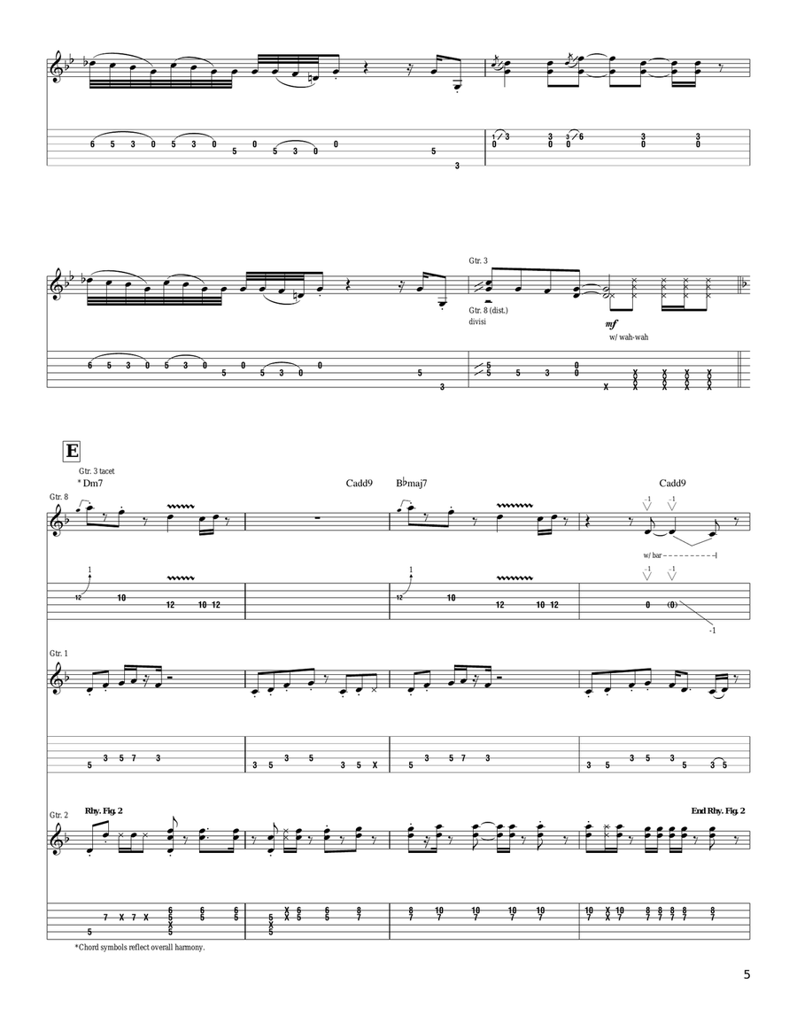 Just Like Lightnin' Just Like Lightnin' Acoustic Guitar scores gallery preview page 5