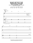 Before It's Too Late (Sam And Mikaela's Theme)