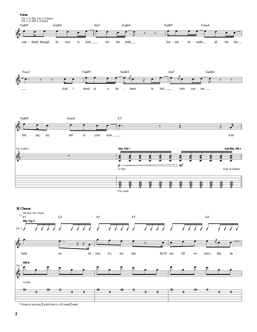 Before It's Too Late (Sam And Mikaela's Theme) 3-Part scores gallery preview page 2