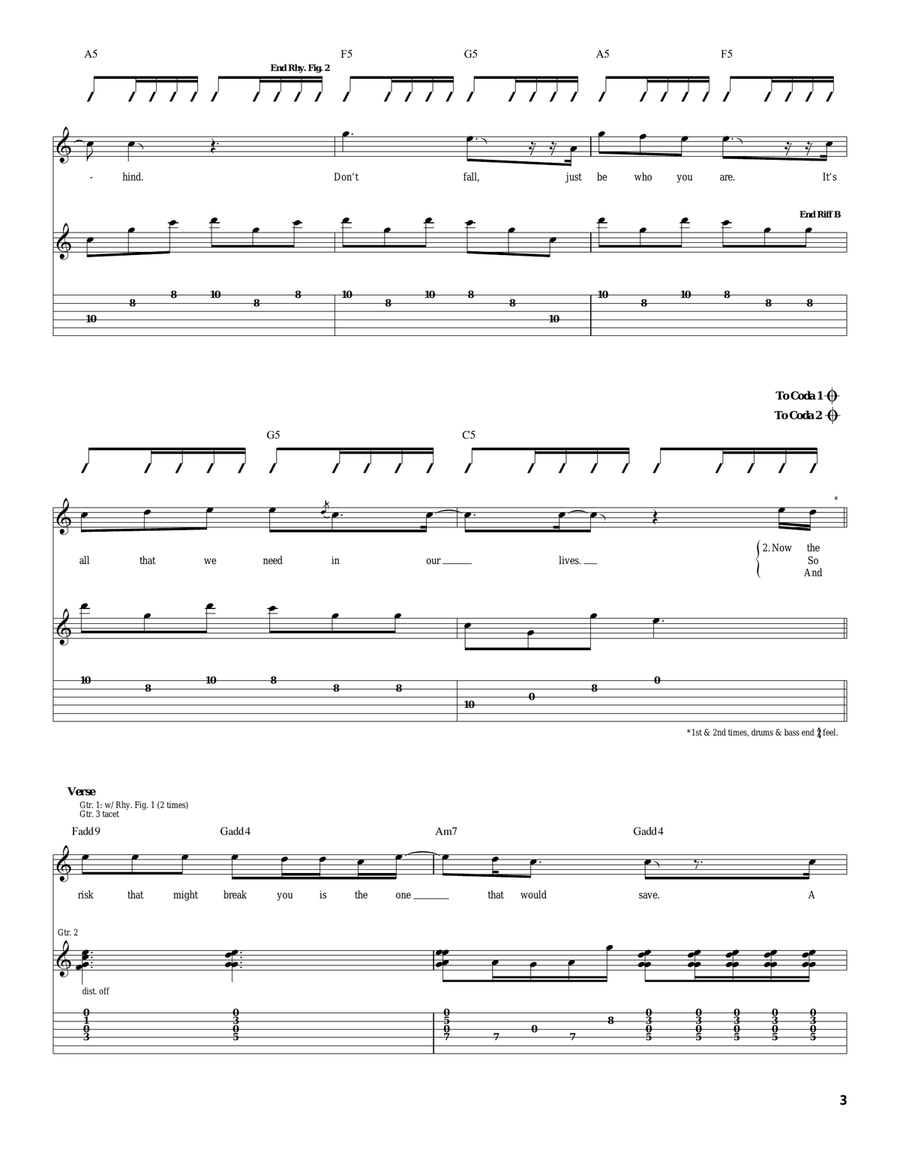 Before It's Too Late (Sam And Mikaela's Theme) 3-Part scores gallery preview page 3