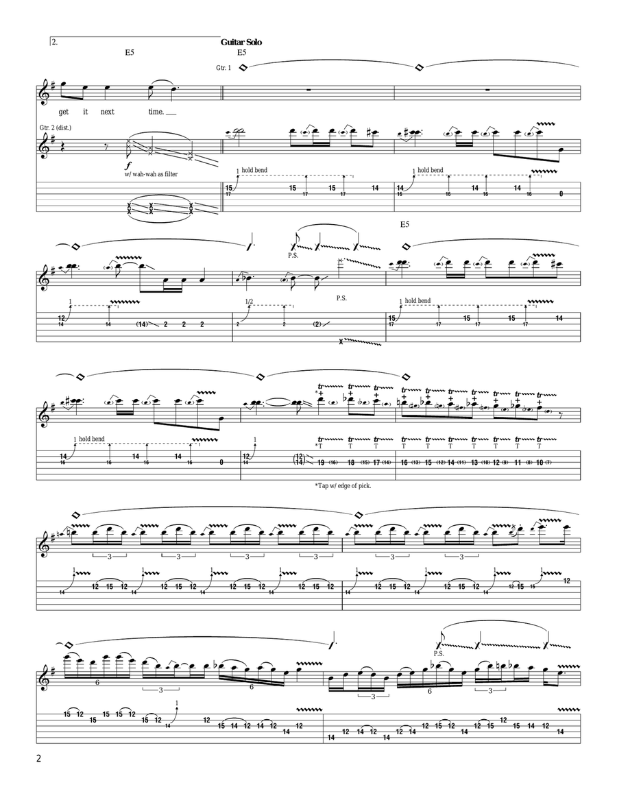 Been A Long Time Been A Long Time Acoustic Guitar scores gallery preview page 2