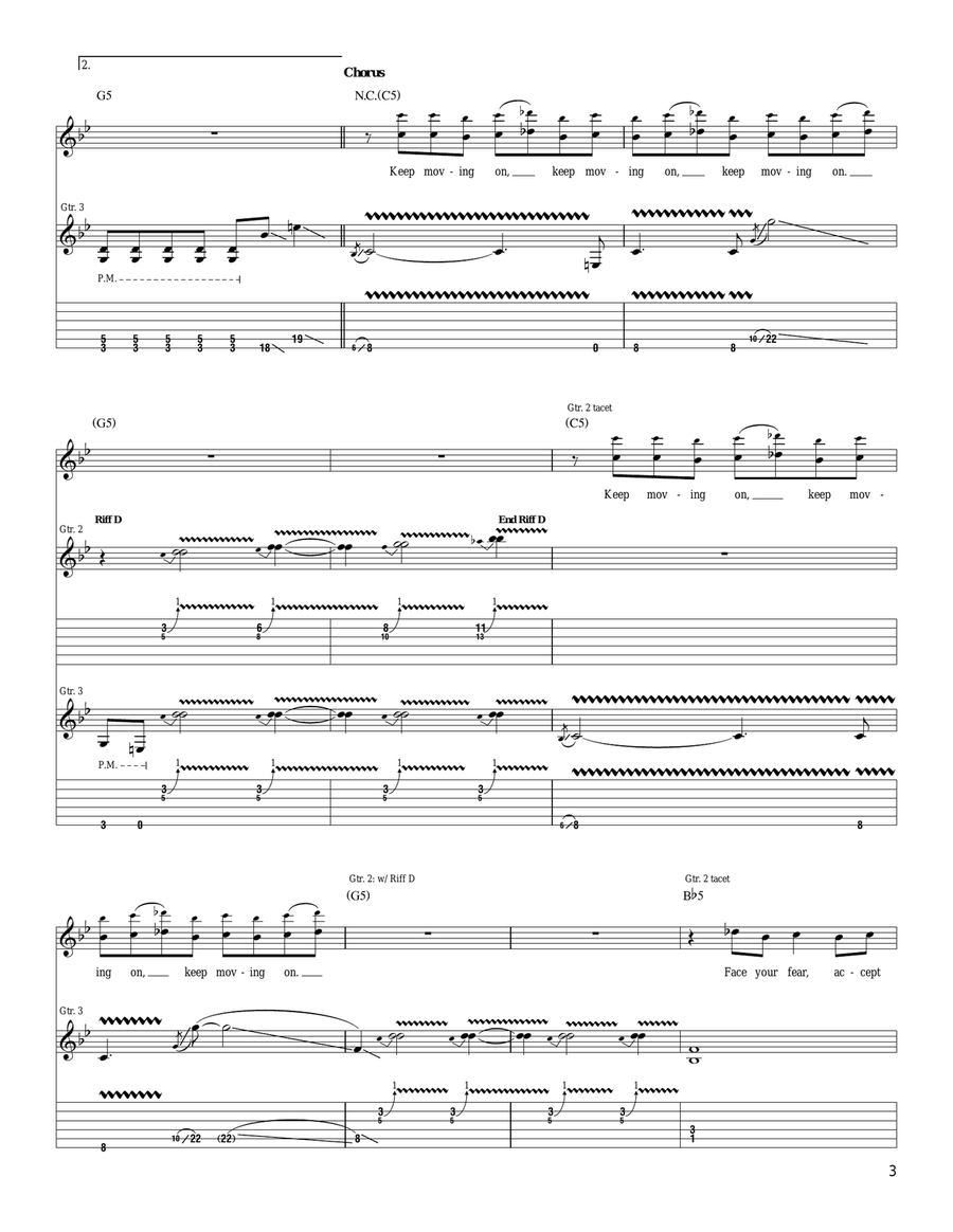 Fire It Up Fire It Up Acoustic Guitar scores gallery preview page 3