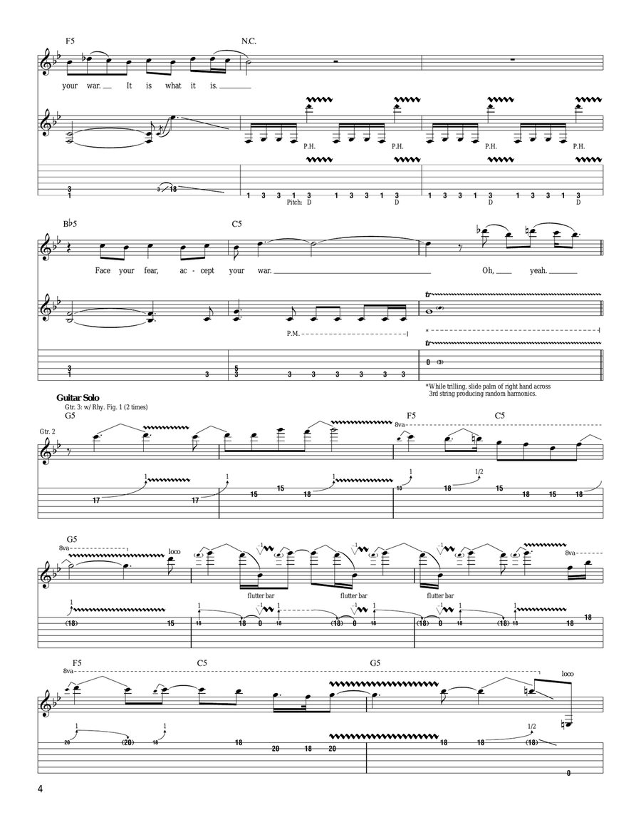 Fire It Up Fire It Up Acoustic Guitar scores gallery preview page 4
