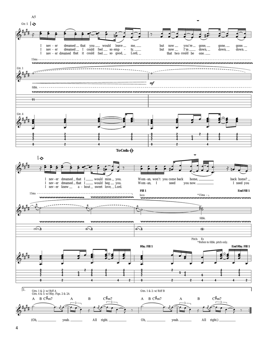 I Never Dreamed I Never Dreamed Acoustic Guitar scores gallery preview page 4