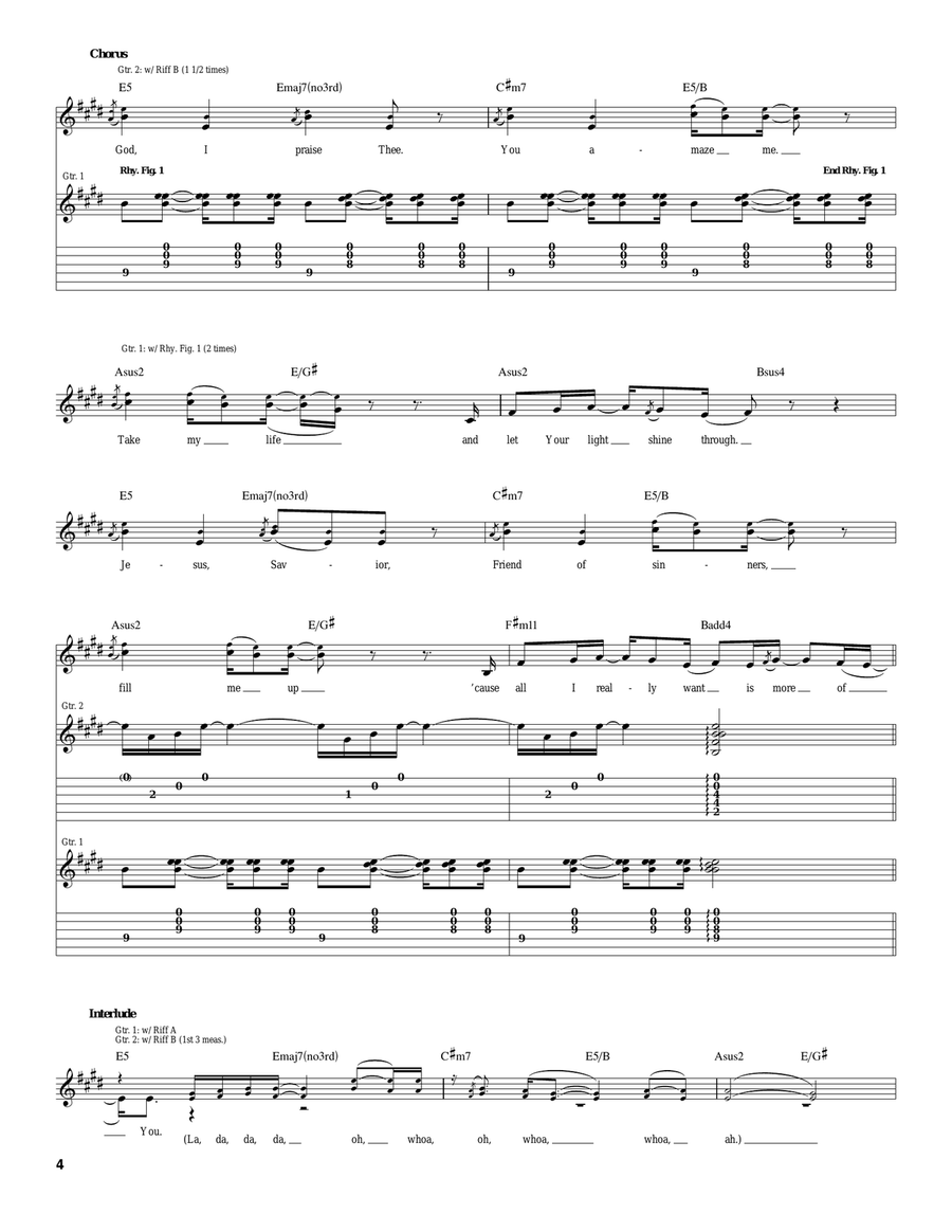 All I Really Want All I Really Want Acoustic Guitar scores gallery preview page 4