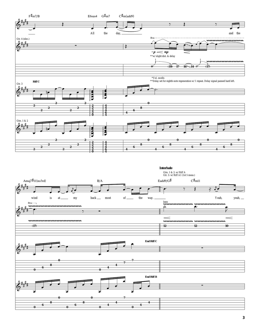 Let Everything Else Go Let Everything Else Go Acoustic Guitar scores gallery preview page 3