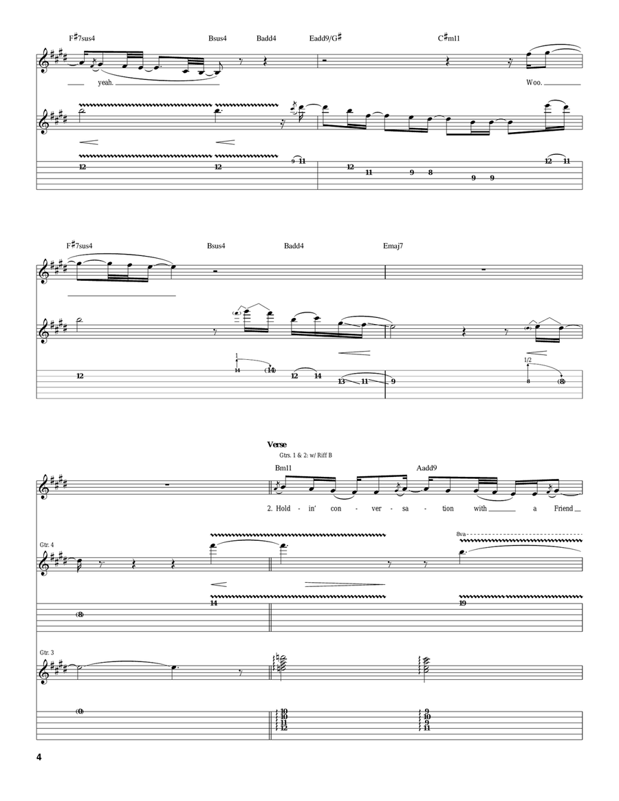 Let Everything Else Go Let Everything Else Go Acoustic Guitar scores gallery preview page 4