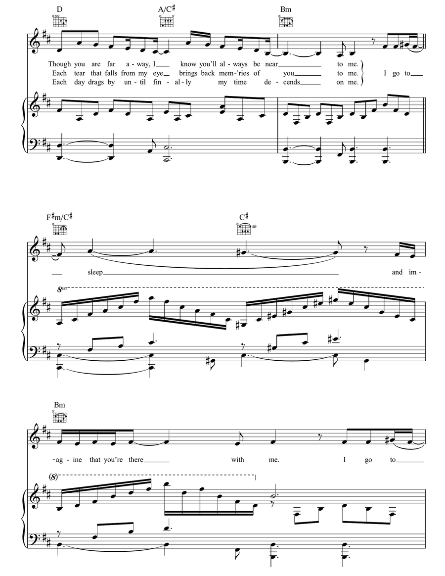 I Go To Sleep Acoustic Guitar scores gallery preview page 2