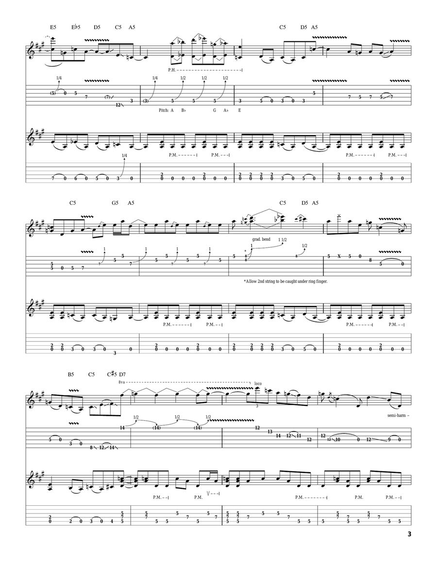 Satch Boogie Satch Boogie Acoustic Guitar scores gallery preview page 3