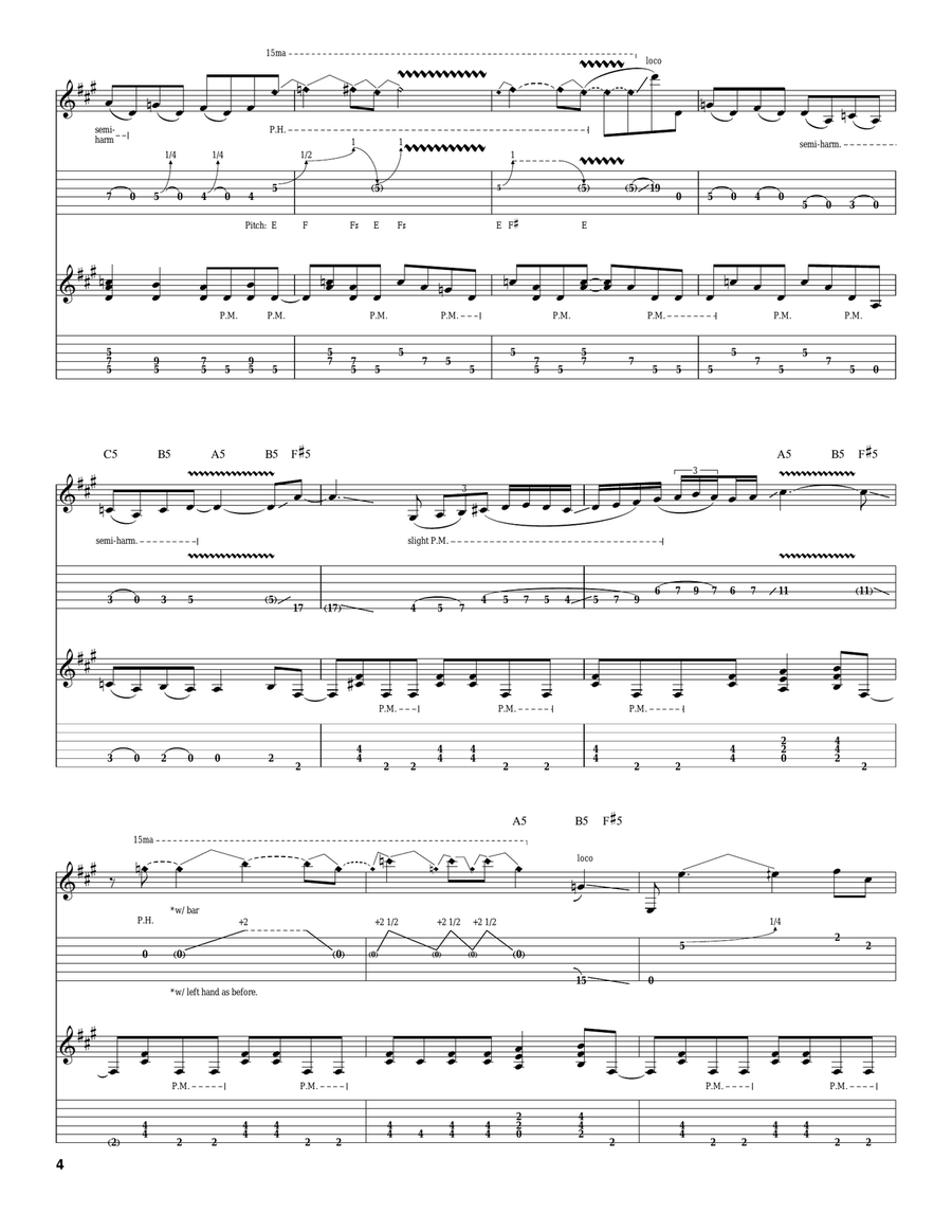 Satch Boogie Satch Boogie Acoustic Guitar scores gallery preview page 4