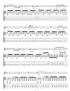 Citizen Erased Guitar Tablature scores gallery preview page 3