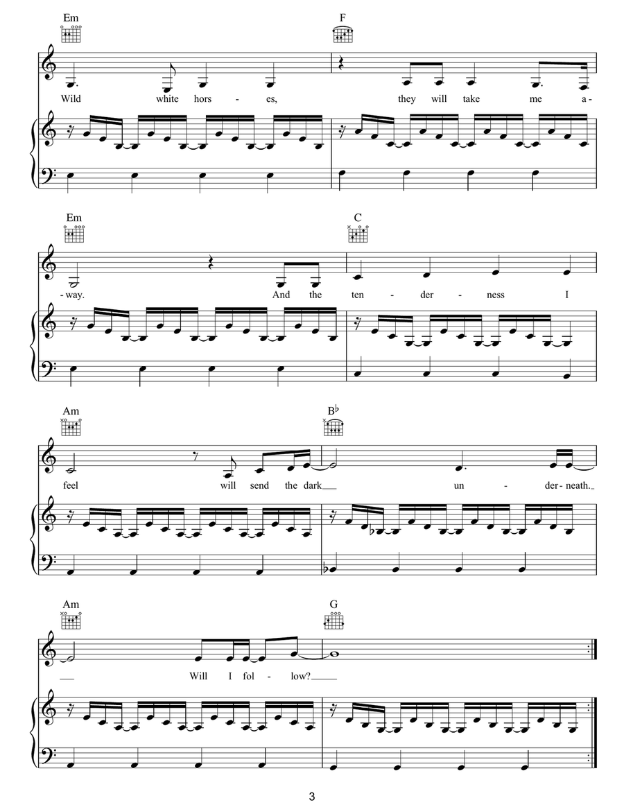 The Rip The Rip Piano, Vocal, Guitar scores gallery preview page 3
