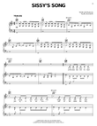 Sissy's Song