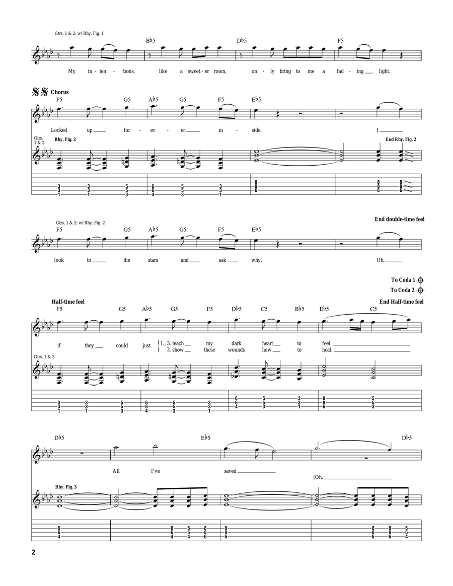 Lightning Rod Lightning Rod Acoustic Guitar scores gallery preview page 2