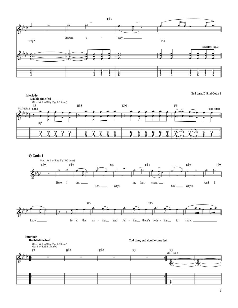 Lightning Rod Lightning Rod Acoustic Guitar scores gallery preview page 3