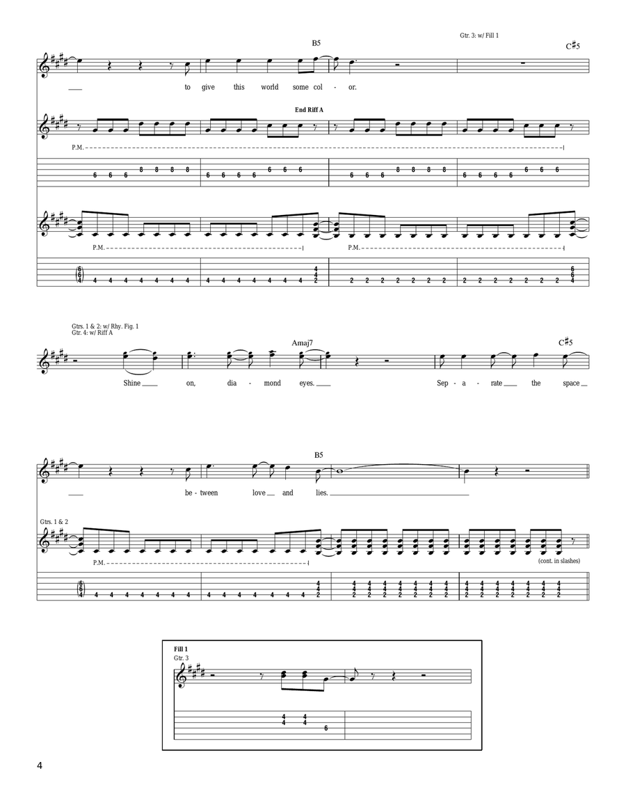 The Transition The Transition Acoustic Guitar scores gallery preview page 4