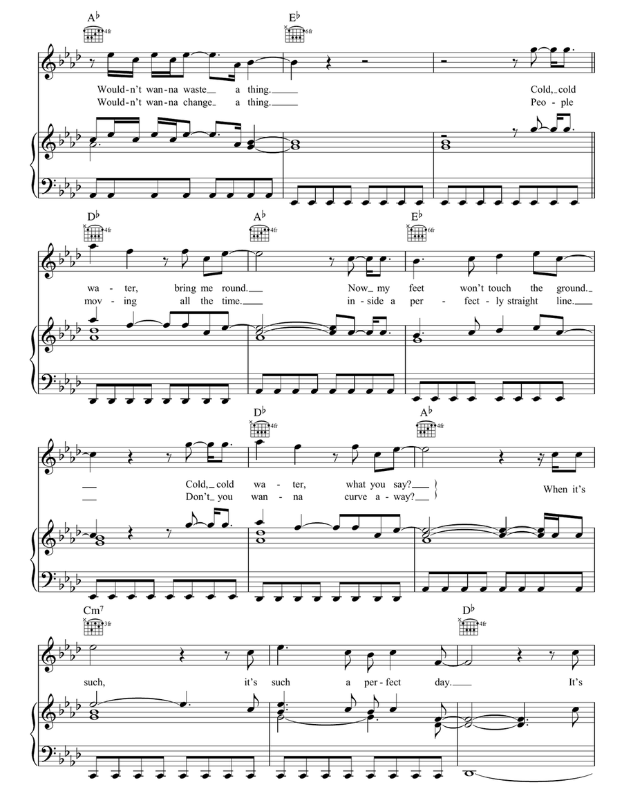 Strawberry Swing Strawberry Swing Piano, Vocal, Guitar scores gallery preview page 3