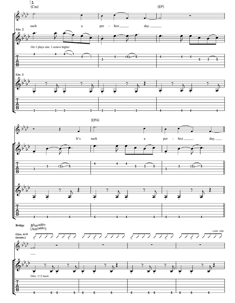 Strawberry Swing Strawberry Swing Acoustic Guitar scores gallery preview page 5
