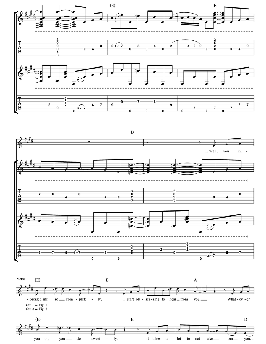 These Stones Will Shout These Stones Will Shout Guitar Tablature scores gallery preview page 2