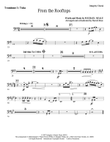 From The Rooftops - Trombone 3/Tuba
