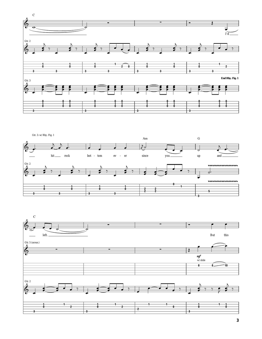 Two Feet Of Topsoil Two Feet Of Topsoil Acoustic Guitar scores gallery preview page 3