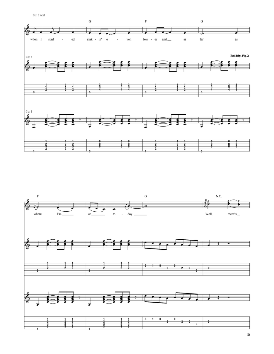 Two Feet Of Topsoil Two Feet Of Topsoil Acoustic Guitar scores gallery preview page 5