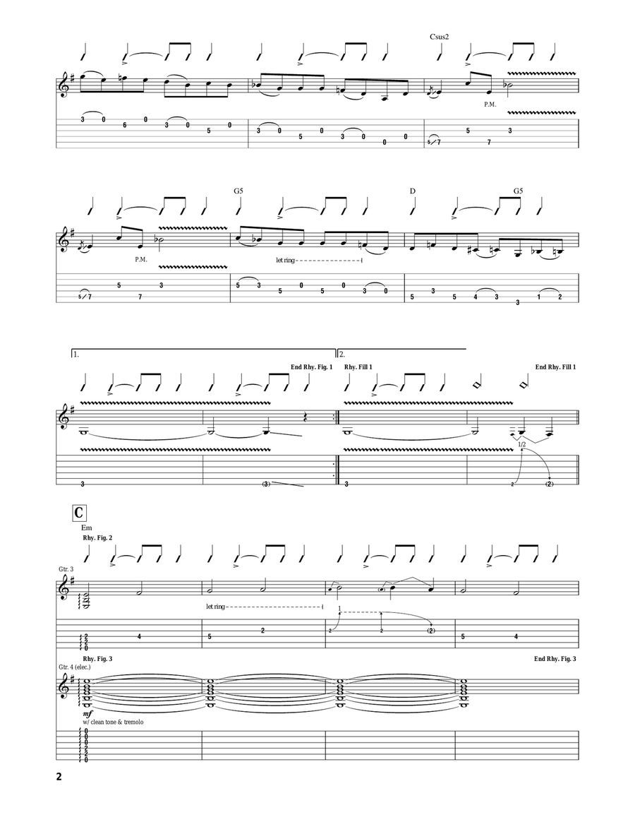 The Nervous Breakdown Acoustic Guitar scores gallery preview page 2