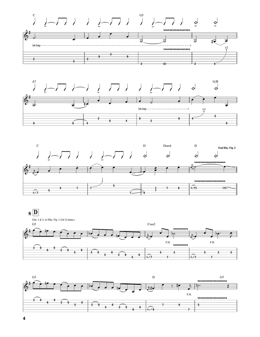 The Nervous Breakdown Acoustic Guitar scores gallery preview page 4