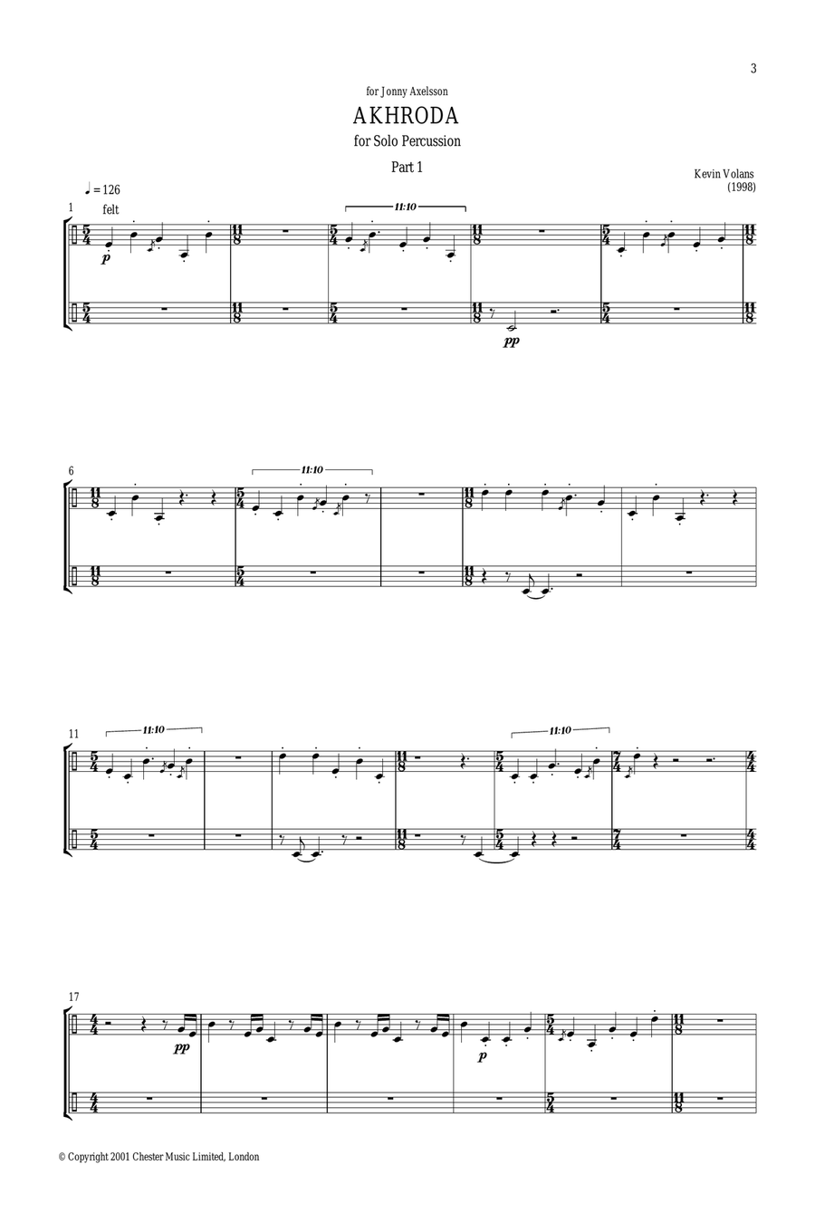 Akhroda, Pt.1 Akhroda, Pt.1 Acoustic Guitar scores gallery preview page 3