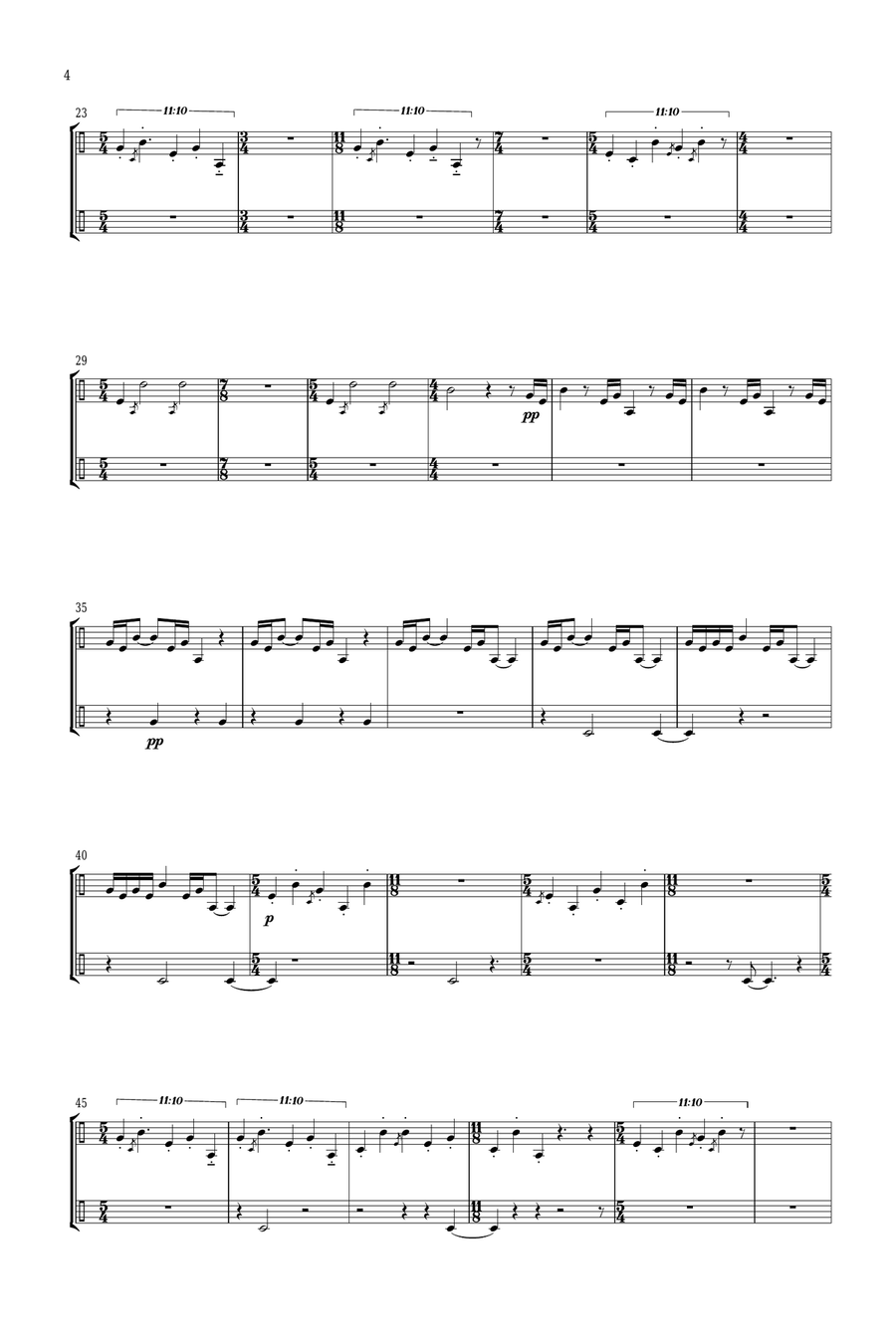 Akhroda, Pt.1 Akhroda, Pt.1 Acoustic Guitar scores gallery preview page 4
