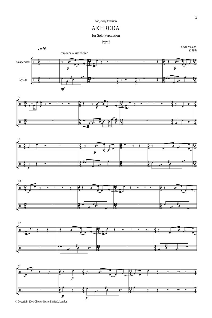 Akhroda, Pt.2 Akhroda, Pt.2 Acoustic Guitar scores gallery preview page 3